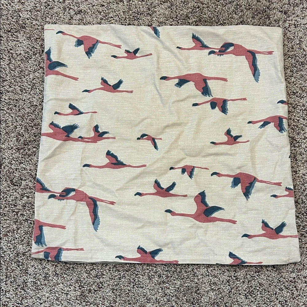 IKEA Discontinued Flamingo Pattern Pillow Cover